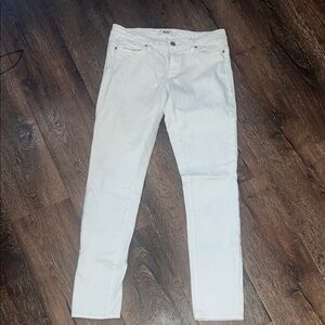 Paige White Skyline Ankle Peg Stretch Skinny‎ Jeans Size 29